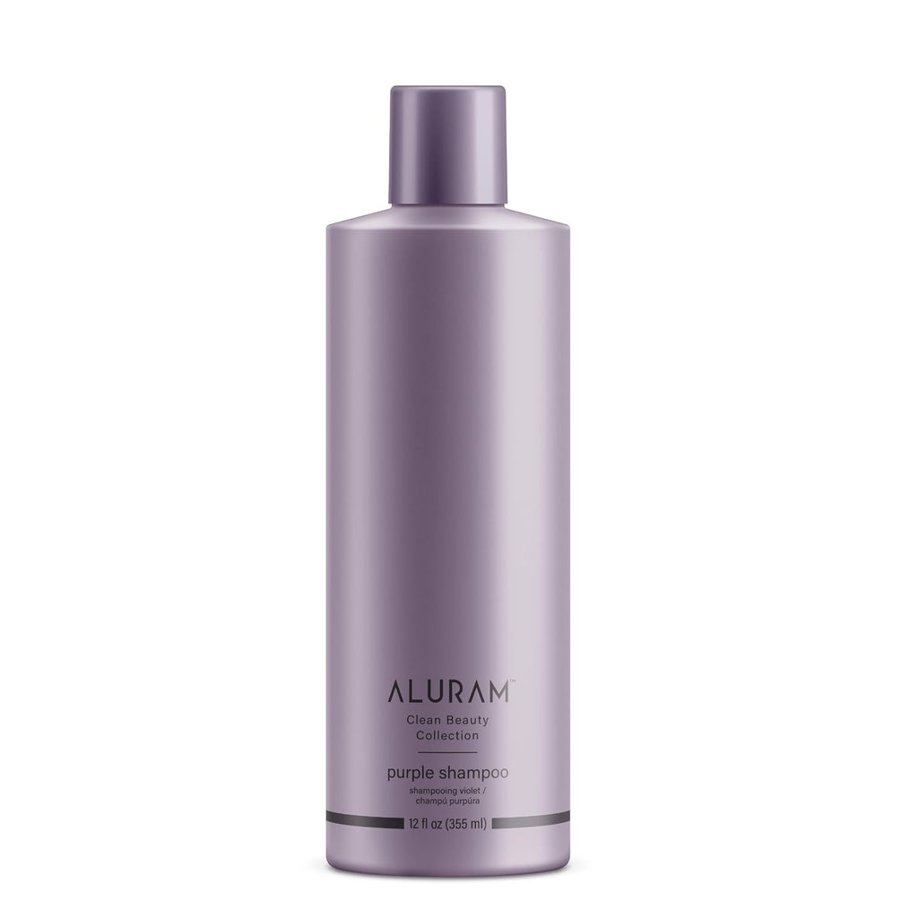 ALURAM Champú morado de agua de coco para mujeres, aumenta el brill...