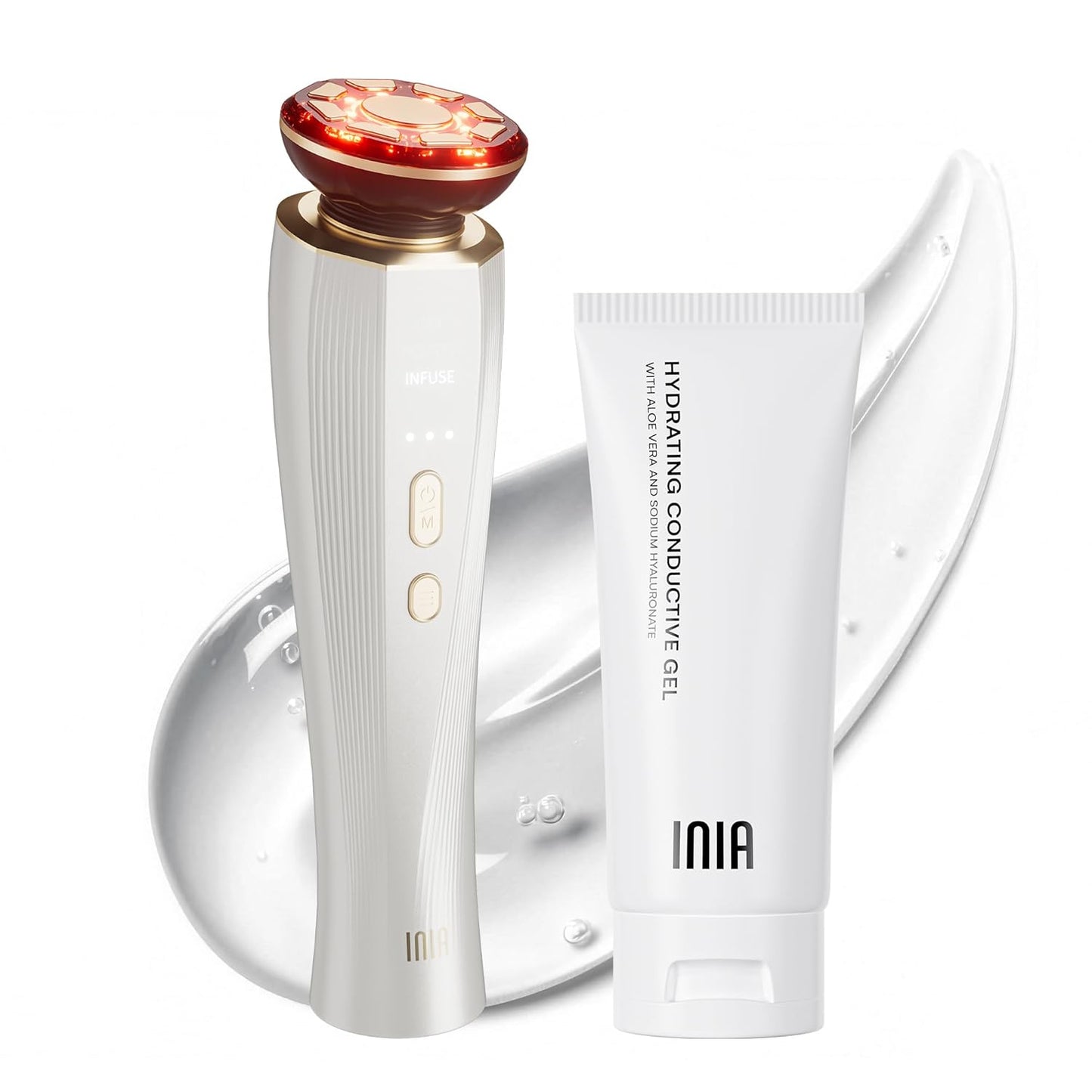 INIA Dispositivo de Reafirmación de Piel 3 en 1 True Beauty Glow Ma...