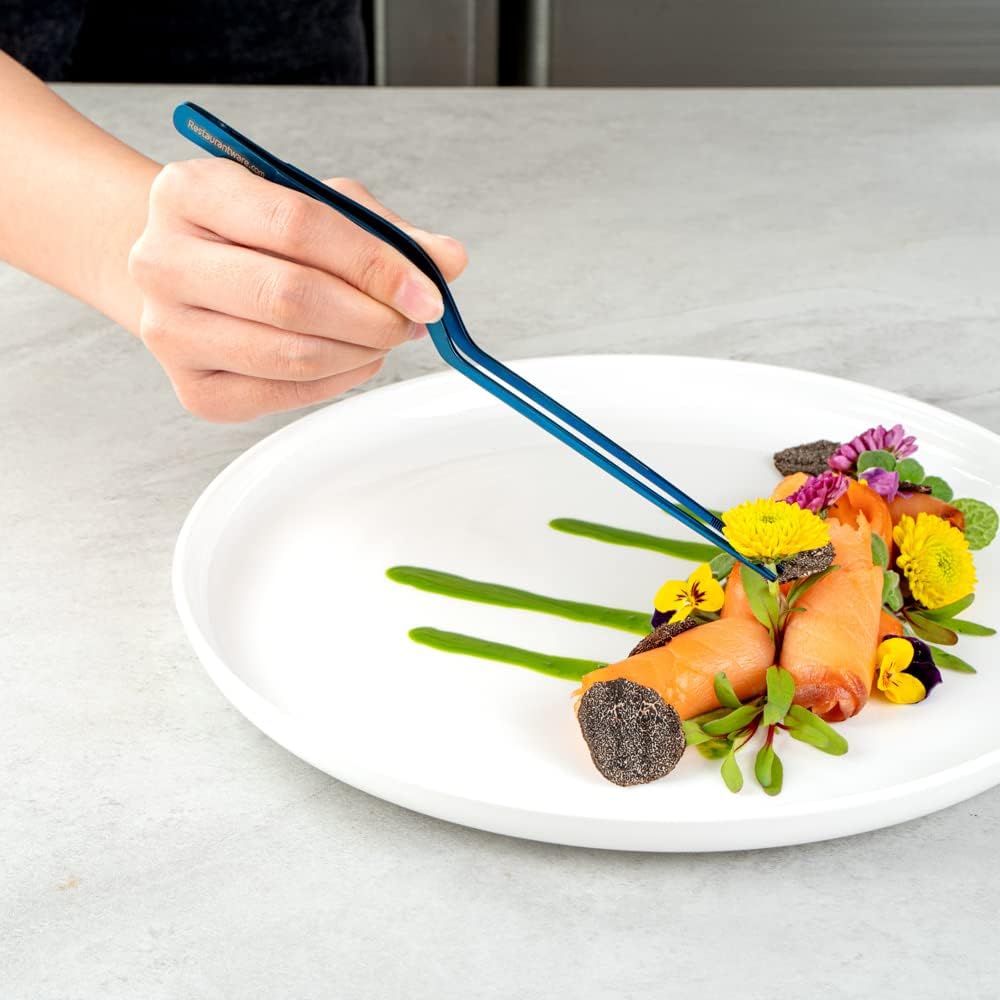 Perfect Point - Pinzas para alimentos de 7,9 pulgadas, 1 pinza de c...