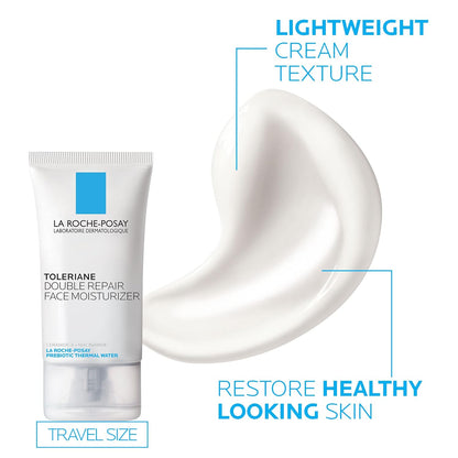 La Roche-Posay Toleriane - Limpiador facial suave e hidratante, lim...