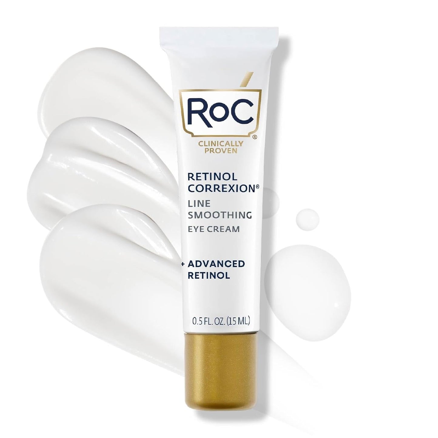 RoC Retinol Correxion - Crema para debajo de los ojos para ojeras y...