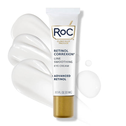 RoC Retinol Correxion - Crema para debajo de los ojos para ojeras y...
