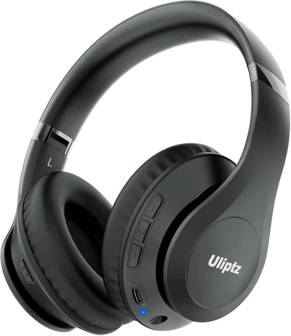Uliptz Auriculares Bluetooth inalámbricos, tiempo de reproducción d...