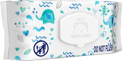 Marca Amazon \u2013 Toallitas Mama Bear 99% de agua para bebé, hipo...