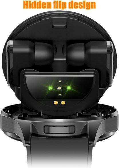 Reloj inteligente con auriculares, relojes inteligentes TWS 2 en 1,...