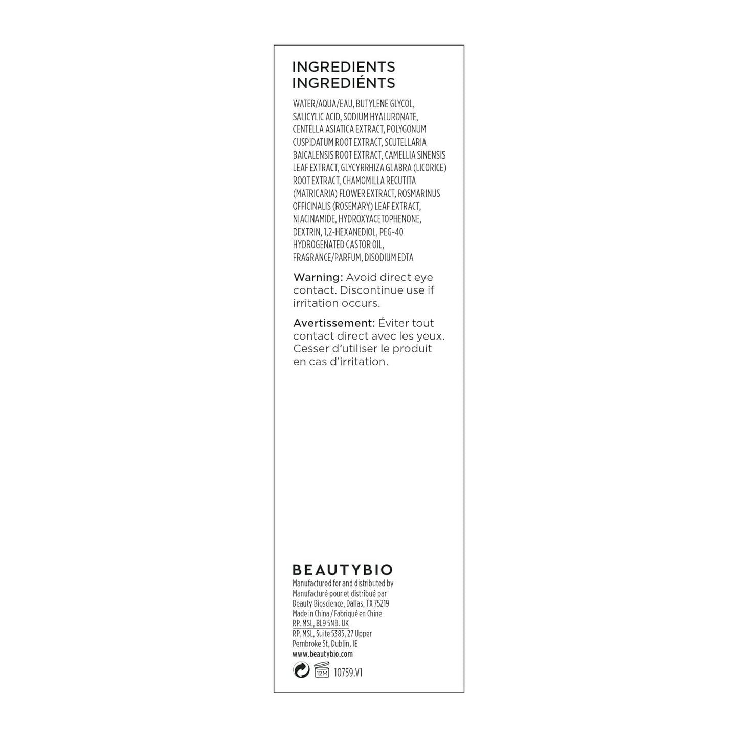 BeautyBio GLOfacial Hydro-Infusion Deep Pore Cleansing + Blue LED C...