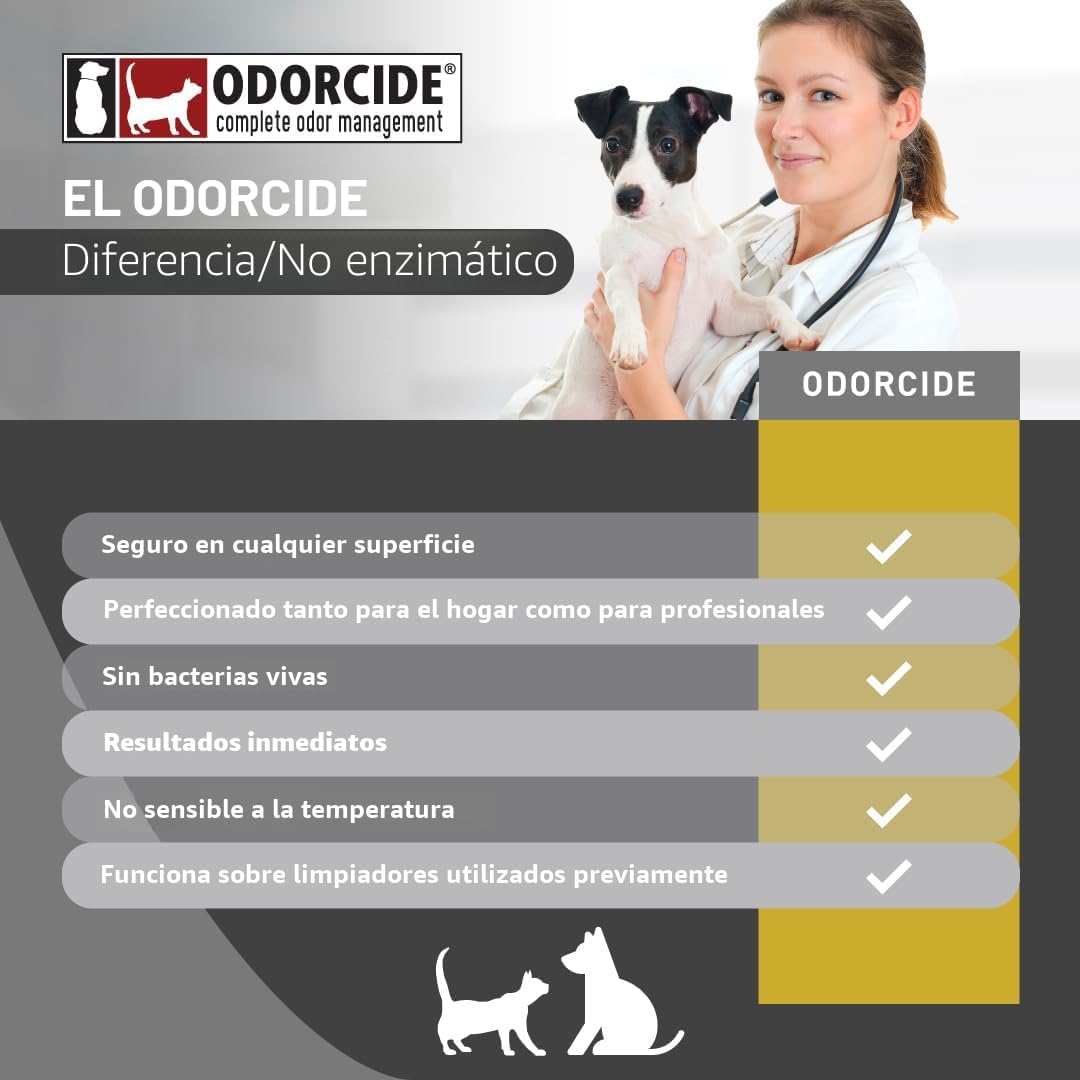 Odorcide K.O.E. Concentrado eliminador de olores de albaricoque par...