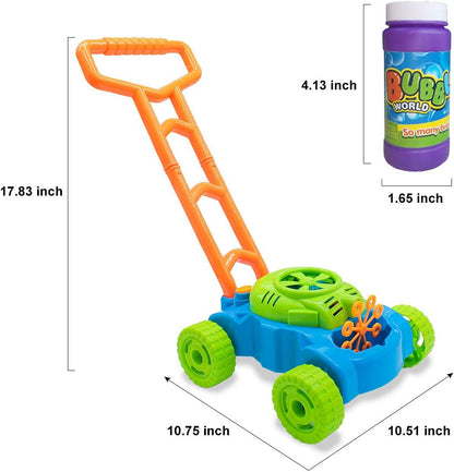 Lydaz – Máquina de burbujas electrónicas para césped, juegos al aire libre, juguetes para niños
