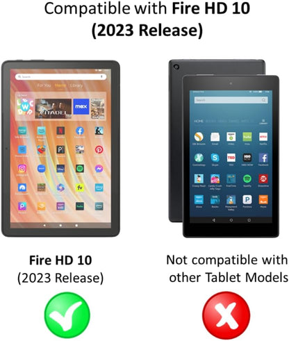 Protector de pantalla antirreflejos (paquete de 2), para Amazon Fire HD 10, (13ª generación, versión 2023)
