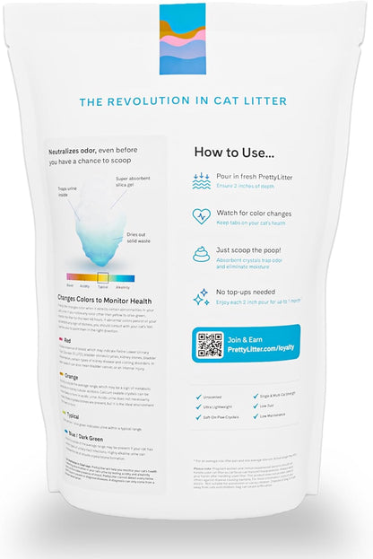 PrettyLitter Arena para gatos con monitoreo de salud (sin perfume,...