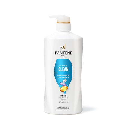 Pantene Juego de champú y acondicionador, Classic Clean - Nutriente...