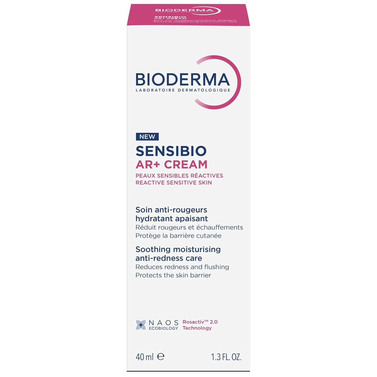 Bioderma Sensibio AR+ Crema, Loción de Alivio del Enrojecimiento Facial para Piel Sensible, Cuidado Calmante e Hidratante