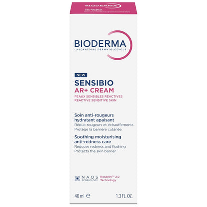 Bioderma Sensibio AR+ Crema, Loción de Alivio del Enrojecimiento Facial para Piel Sensible, Cuidado Calmante e Hidratante