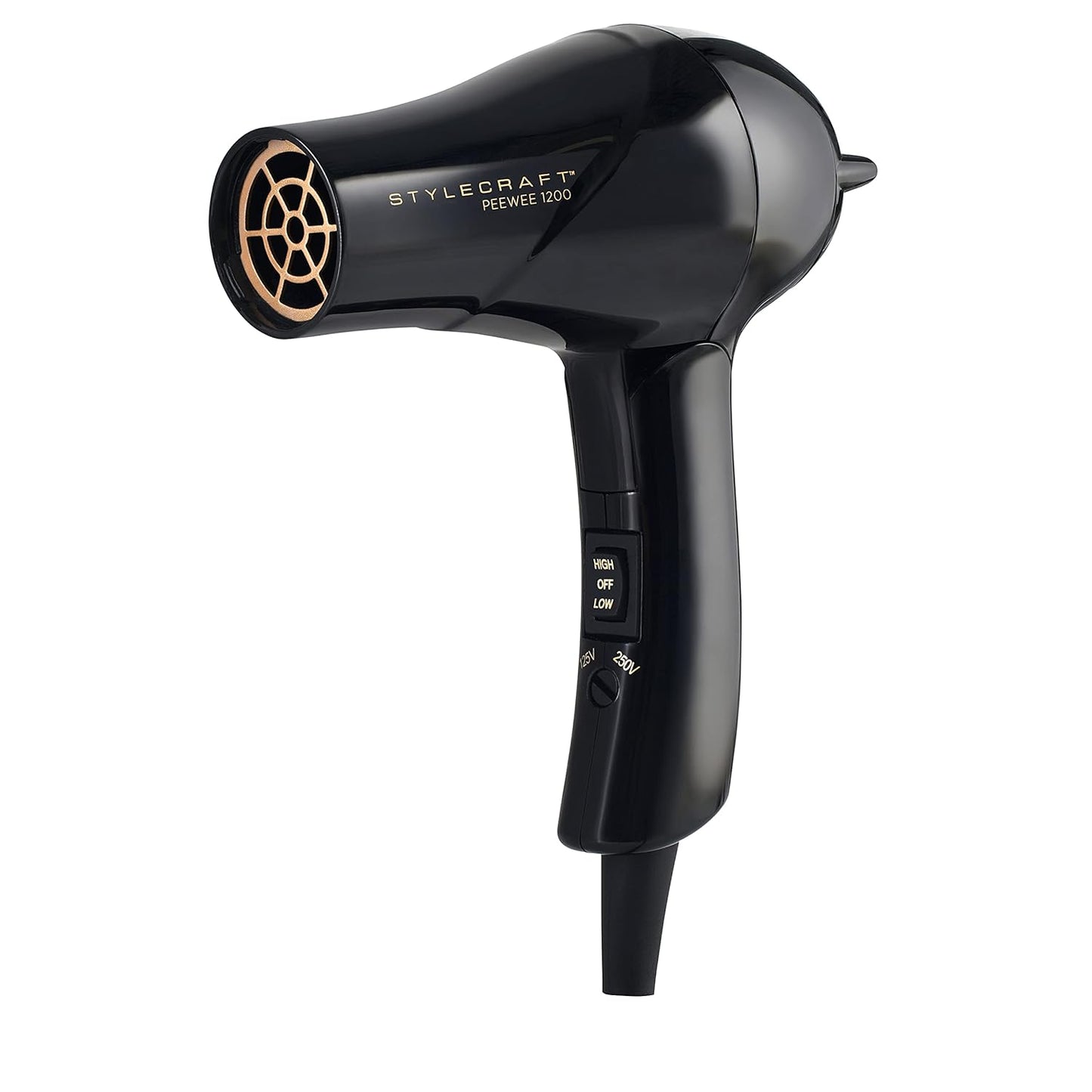 StyleCraft Peewee - Secador de fusión Tri-Plex Tech para cabello se...