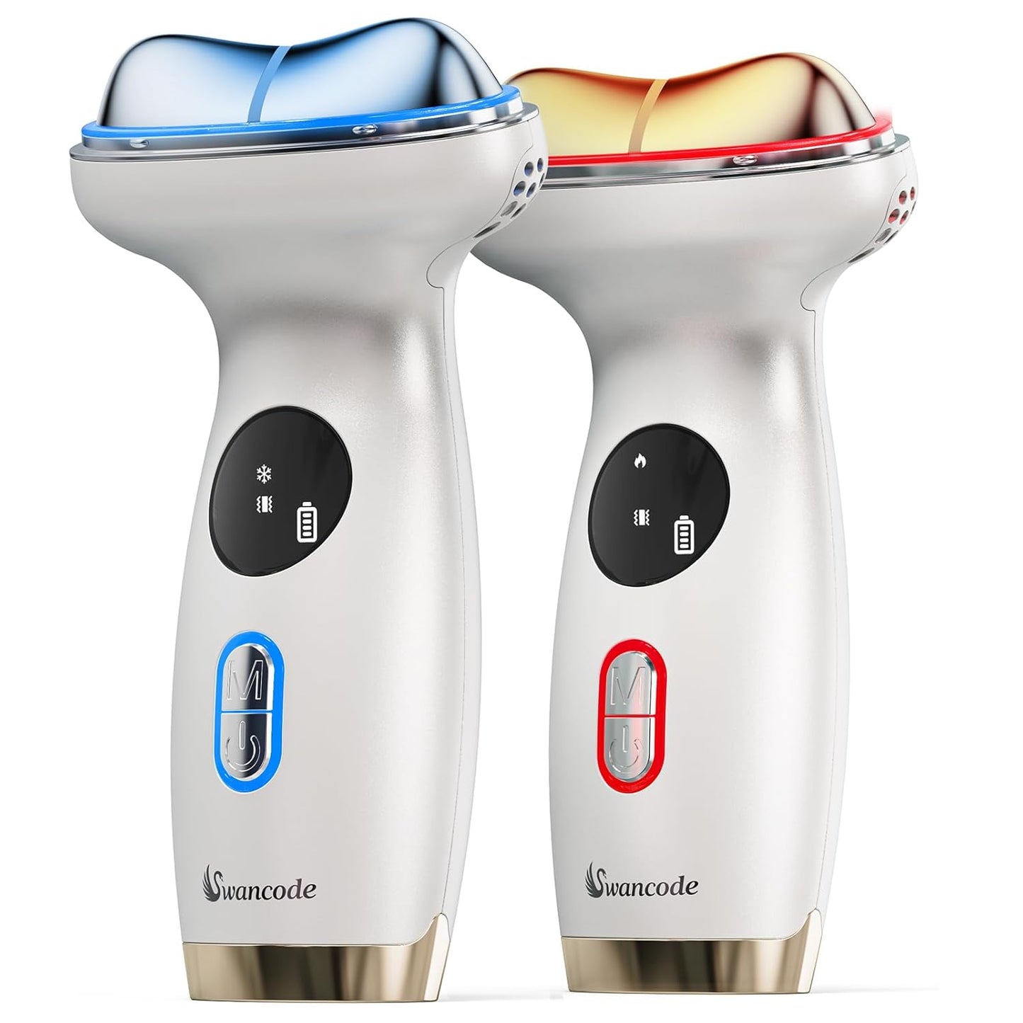 Herramienta de escultura facial LED 7 en 1 con terapia de luz roja...