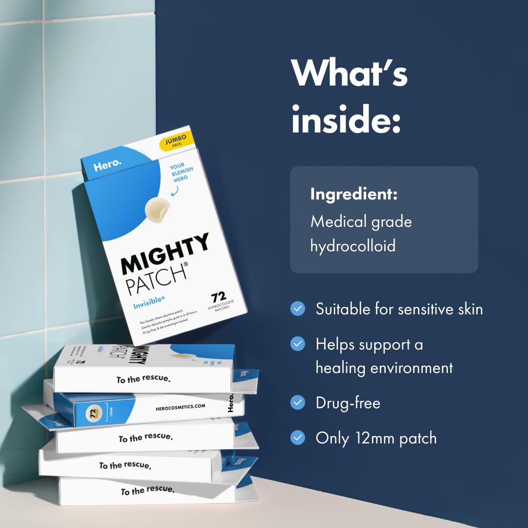 Mighty Patch™ Invisible+ Patch \u2013 The Barely-There Daytime Hydr...