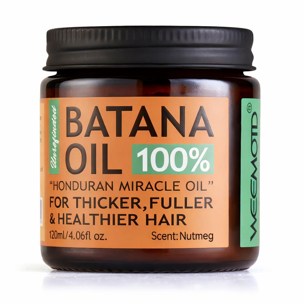 WEEMOTD Aceite de batana 100% crudo para cabello, aceite acondicion...
