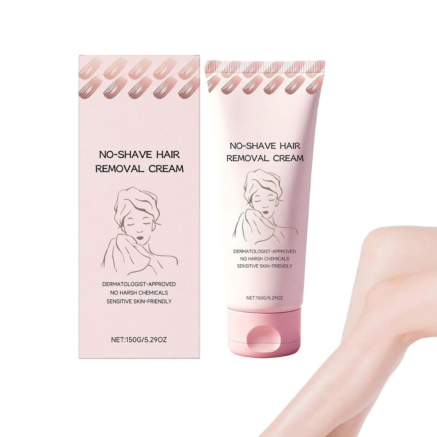 Bare Basics - Crema depiladora sin afeitar, para mujeres, rápida y...