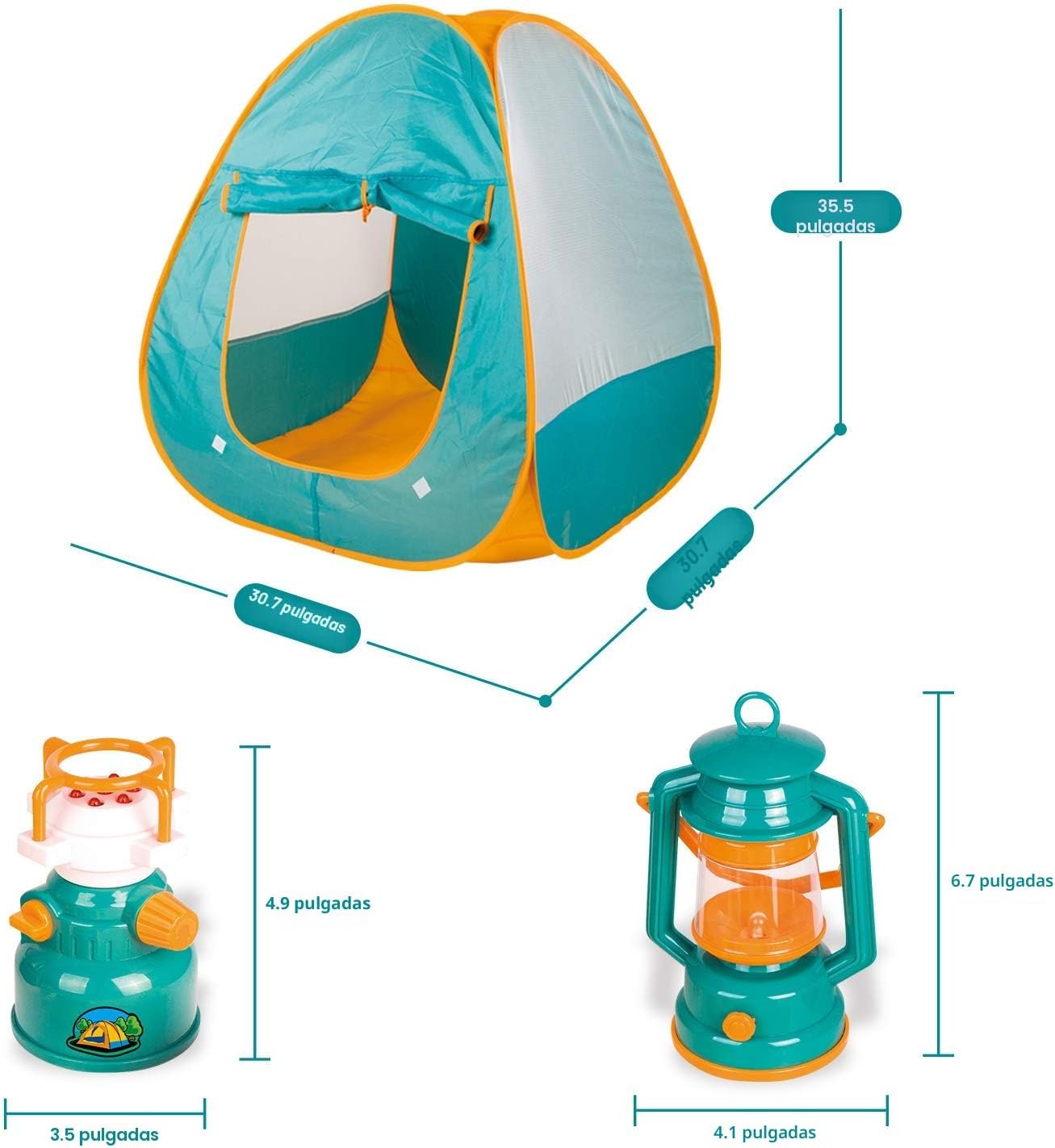 Fun Little Toys - Tienda de campaña de juegos tipo pop-up para niño...