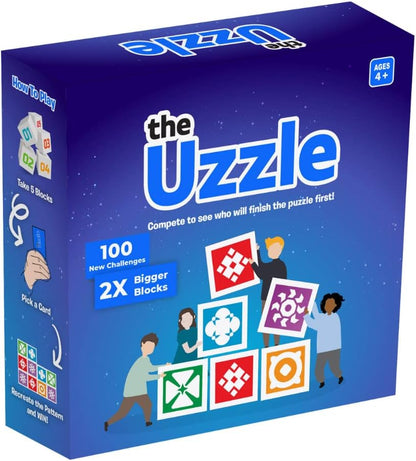 The Uzzle 3.0 Juego de mesa, Juegos de mesa familiares para niños y...
