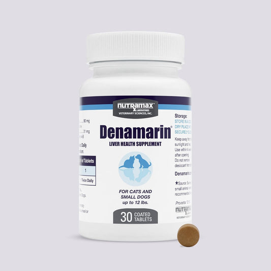 Nutramax Laboratories Denamarin Suplemento de salud hepática para p...