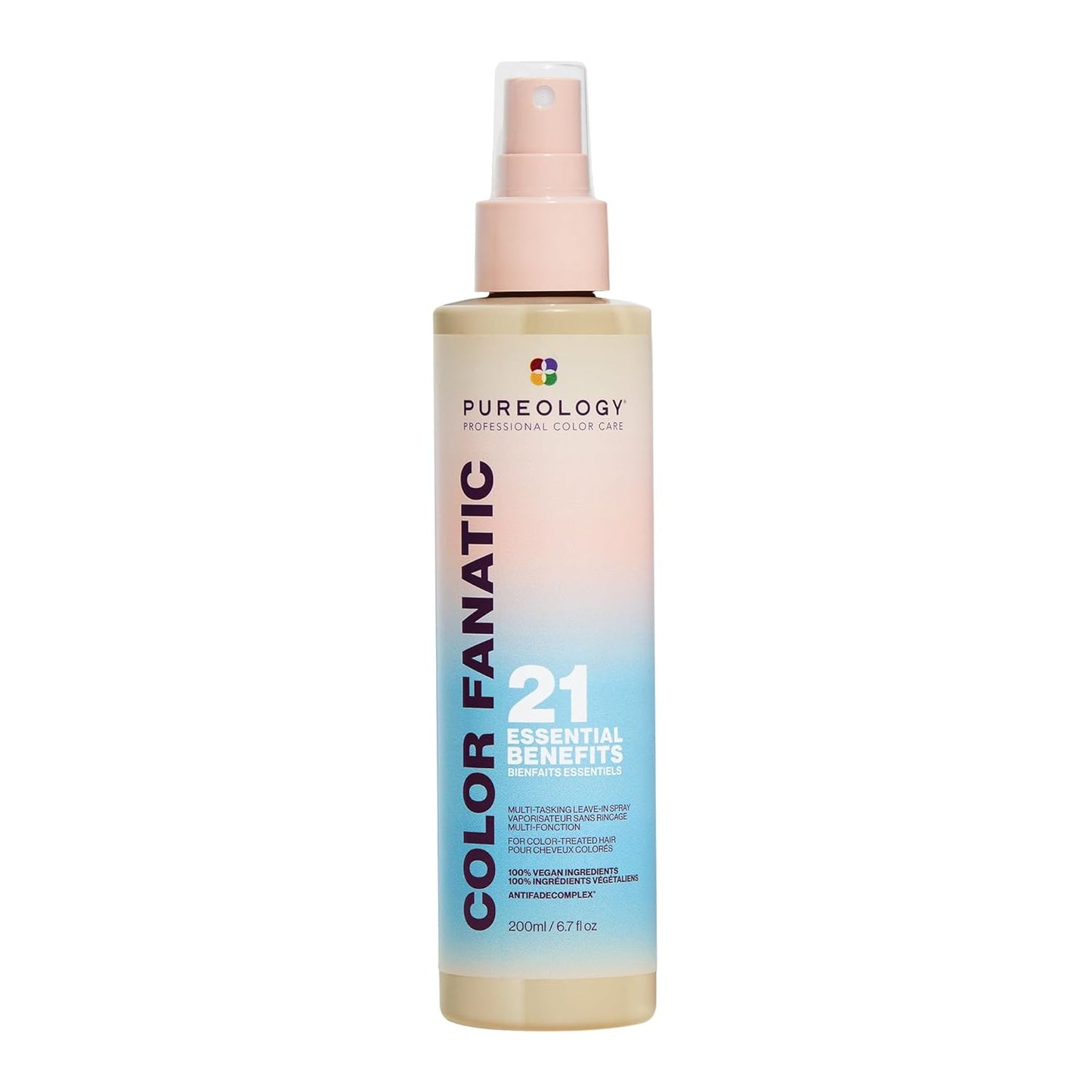 Pureology Color Fanatic - Spray sin enjuague multitarea, 21 benefic...
