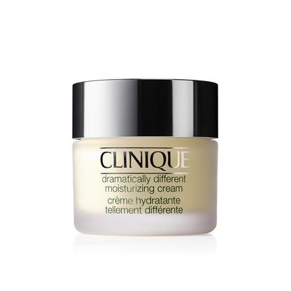 Clinique Crema facial hidratante dramáticamente diferente de 3 pasos | Hidratante facial para tipos de piel seca, 1.7 onzas líquidas