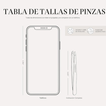 Tweezerman - Pinza de acero inoxidable