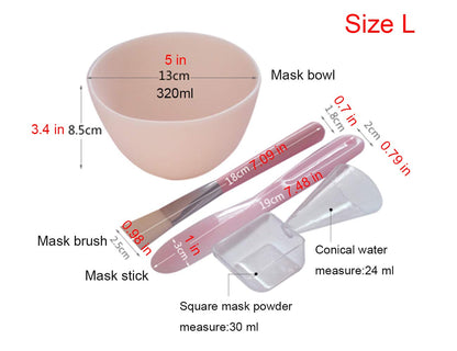 Soft Bowl DIY Kit de herramientas para el cuidado de la piel, diseñ...