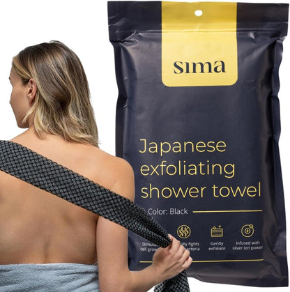 Toalla exfoliante para la cara y el cuerpo - Toalla exfoliante japo...