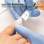 HSKAI Lima de uñas eléctrica, molinillo de uñas inalámbrico para uñ...