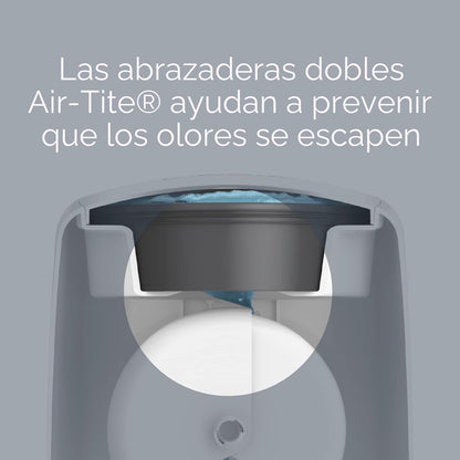 Cubeta contenedora pañales sucios con tecnología antiolor Playtex,...