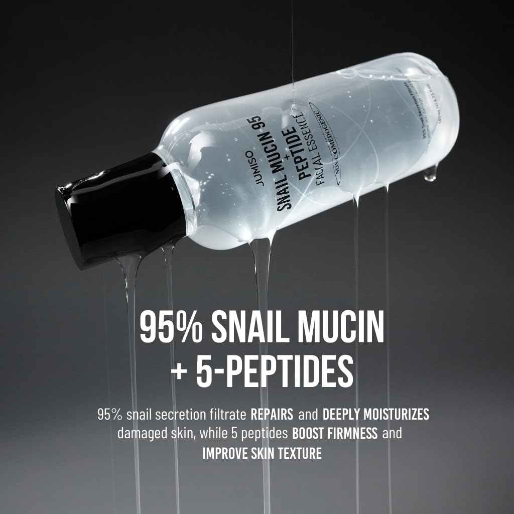 Esencia Facial de Mucina de Caracol y Péptidos Jumiso 95 +, 4.73 fl oz (140 ml)