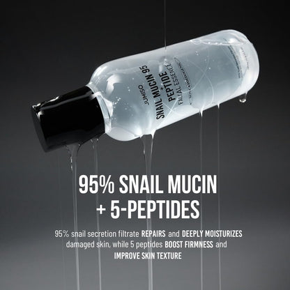 Esencia Facial de Mucina de Caracol y Péptidos Jumiso 95 +, 4.73 fl oz (140 ml)