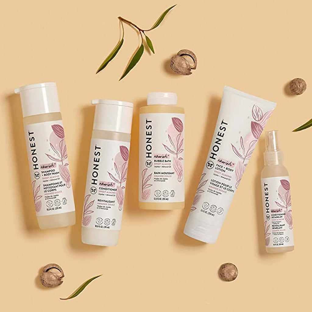 The Honest Company Acondicionador sin silicona | Suave para el bebé...