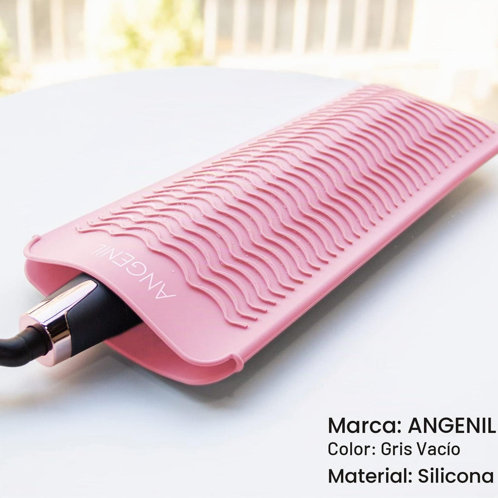 ANGENIL - Alfombrilla de silicona resistente al calor para plancha...