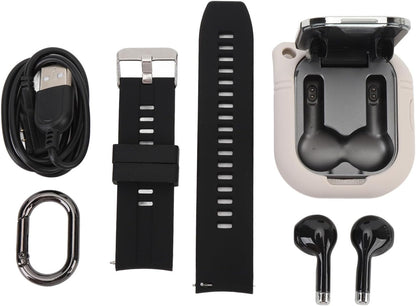 Diyeeni Reloj inteligente D8 Pro con auriculares para hombres y muj...