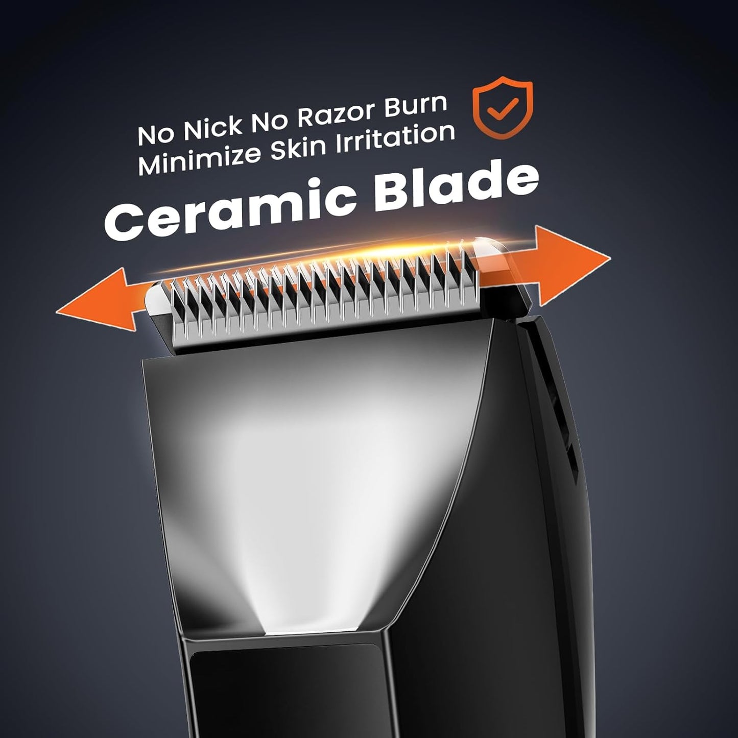 MAXGROOM Manscape - Recortadora de pelo corporal y púbico 3 en 1 pa...