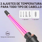 Wavytalk Rizador 5 en 1 con cepillo térmico, plancha plana, estilo...