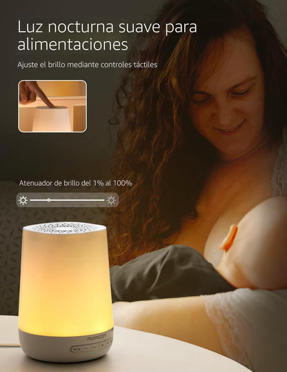 Momcozy - Máquina de sonido para bebés, máquina de ruido blanco par...