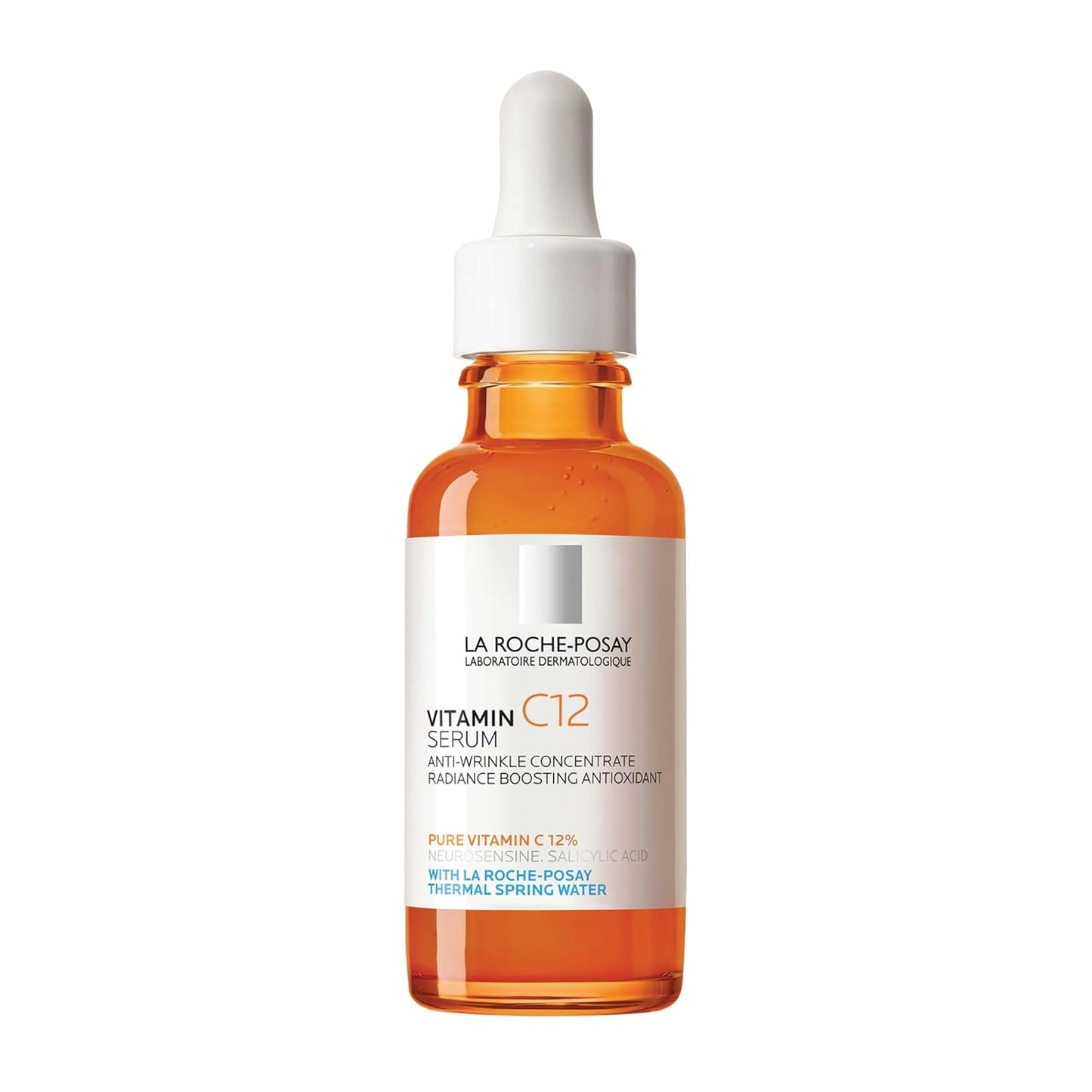 La Roche-Posay Suero puro de Vitamina C al 12% para cara con ácido...