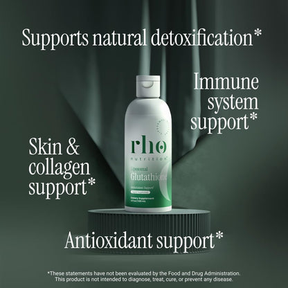 Rho Nutrition Glutatión liposomal \u2013 Suplemento de glutatión lí...