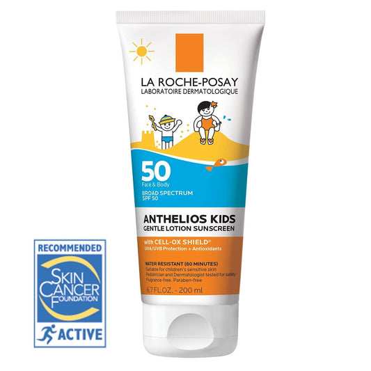 La Roche-Posay Anthelios Loción protectora solar para niños SPF 50,...
