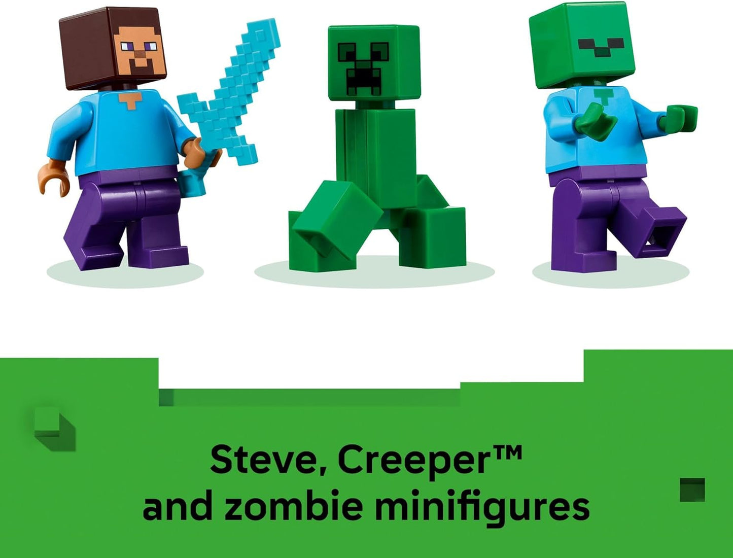 LEGO Minecraft La Casa de la Jungla TNT para Niños - Juguete Coleccionable de Minecraft - Juego de Construcción para Niños y Niñas de 8 años en Adelante - Idea de Regalo para Cumpleaños y Fanáticos de