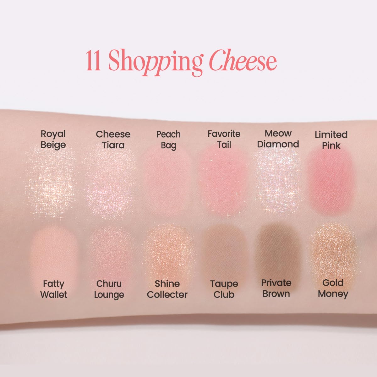 CLIO PRO PALETA DE OJOS AIR (11 SHOPPING CHEESE)