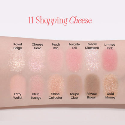 CLIO PRO PALETA DE OJOS AIR (11 SHOPPING CHEESE)