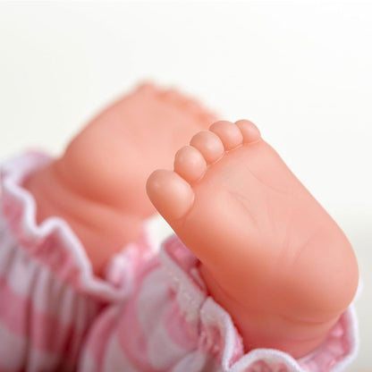 Muñeca de bebé realista de cuerpo suave de 15 pulgadas con ojos que...