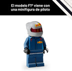 LEGO Speed Champions Oracle Red Bull Racing RB20 F1 modelo de coche de carreras - Kits de construcción para adultos, mayores de 18 años con características realistas - Manualidades DIY de Red Bull