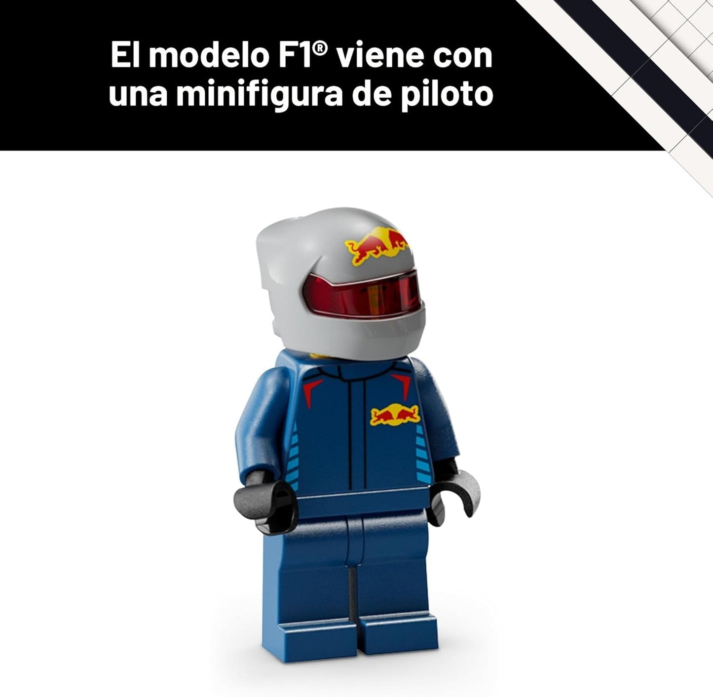 LEGO Speed Champions Oracle Red Bull Racing RB20 F1 modelo de coche de carreras - Kits de construcción para adultos, mayores de 18 años con características realistas - Manualidades DIY de Red Bull