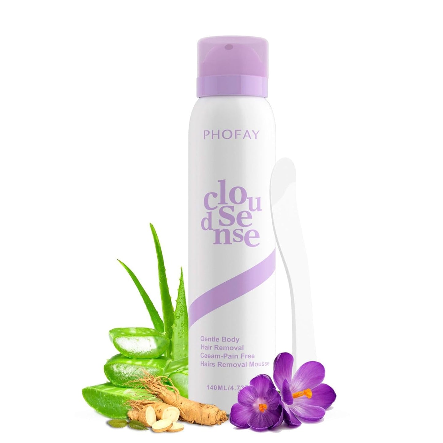 PHOFAY Crema depilatoria para pieles sensibles, de acción rápida, c...